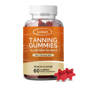 Gummies vitaminées Bear pour adultes : Soutien au bronzage, stimulant du système immunitaire avec bêta-carotène, cuivre, lycopène, sélénium, <span class=keywords><strong>zinc</strong></span> - Product Image 1