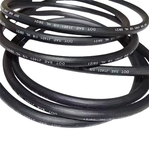 汽车摩托车液压橡胶刹车软管1/8黑色汽车拖拉机<span class=keywords><strong>3</strong></span>胶<span class=keywords><strong>2</strong></span>线橡胶刹车离合器油管 - Product Image 3