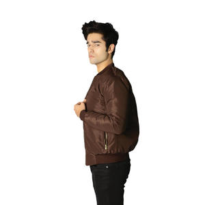 Las chaquetas de bombardero de invierno más vendidas para hombre con logotipo personalizado tela de lona impermeable diseño con capucha y servicio OEM - Product Image 4