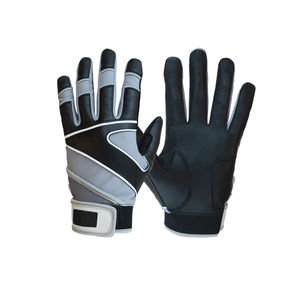 All Designed Colorful Professional Baseball Batting <b>Gloves</b> 100% Cowhide Leather Palm Custom Logo Hook & Loop Closure Durable - Product Image 1