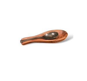 Cuchara de madera de buena calidad que sirve descansa para el hotel casero precio barato con el producto más vendido muestra gratis - Product Image 1