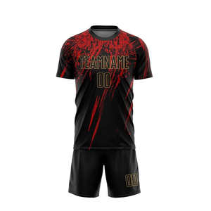 Maillot de football pour hommes adultes le plus populaire en 2025, dernier design, logo personnalisé, uniformes, 100% polyester, séchage rapide, extensible dans les quatre sens - Product Image 2