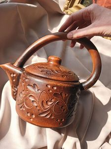 ชุดกาน้ำชาและถ้วยไม้โคโค่สไตล์นอร์ดิกชุดถ้วยน้ำชาไม้ต่างๆพร้อมถาดชุดชาและกาแฟ - Product Image 4