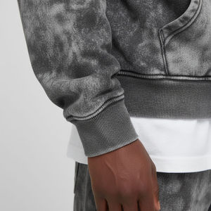 Conjuntos Deportivos de Algodón para Hombre, Pantalones Deportivos con Estampado y Sudadera con Cremallera, Ropa Deportiva Informal, Conjuntos Deportivos con Lavado Ácido para Hombre - Product Image 4