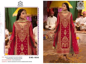 Venta caliente tradicional indio pakistaní Salwar Kameez traje para adultos mujeres étnicas ocasiones especiales Salwar traje para mujeres - Product Image 6