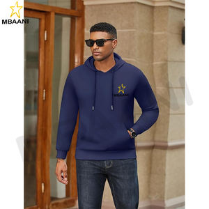 Sweat-shirt décontracté à manches longues avec capuche à cordon et poche kangourou - Product Image 6