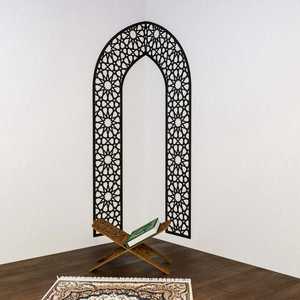 Espejo de Pared Islámico Moderno, Color y Forma Personalizados, Decoración Grande para el Hogar, Caligrafía Árabe Musulmana, Madera MDF y Hierro, 12 mm de Grosor - Product Image 6