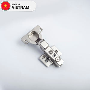 Aodeli, bisagra hidráulica de puerta de armario de media superposición de acero ajustable 3D para desmontaje para cocina, sala de estar, comedor, Hospital - Product Image 1