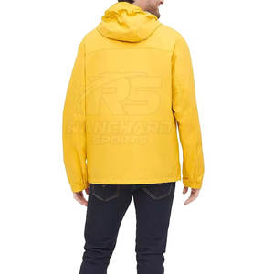 <b>Lightweight</b> <b>Waterproof</b> <b>Jacket</b> <b>Men</b> Hooded Running Windbreaker <b>Jacket</b> Water Resistant Outdoor <b>Jacket</b> - Product Image 4