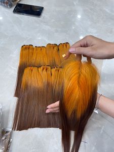 Las mejores tendencias Cabello humano Cierre frontal de encaje Remy Cabello brasileño Peluca con malla frontal Cabello crudo vietnamita - Product Image 4