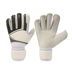 Premium Professional Leather Goalkeeper Gloves for Men Women Outdoor Use Adjustable Wrist <b>Strap</b> Hook Loop Closure Grip - Product Image 1