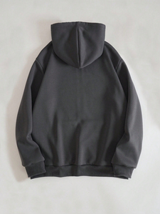 Sudaderas con Capucha de Invierno de Alta Calidad, Mezcla de Algodón, con Bolsillo, Bordado de Diamantes de Imitación, Diseño Personalizado, Ligeras, Digitales - Product Image 2