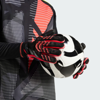 Gants de gardien de but professionnels en latex antidérapants et respirants de 4 mm, à doigts entiers, avec fermeture à lacets, protection de haute qualité pour le football en extérieur
