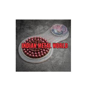 ถาดอะคริลิกใส่ขนมหวานขนาดใหญ่ถาดช็อคโกแลตเรซินรูปร่างแบบกำหนดเองดีไซน์หรูหราสำหรับใช้ในงานแต่งงาน - Product Image 1