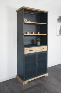 Librería de madera y metal-Cambridge - Product Image 5