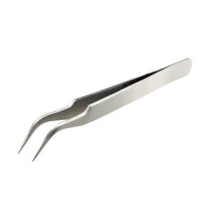 Ensemble de pinces à épiler en acier inoxydable pour hommes, dernier design, avec pointe pointue, couleurs et tailles personnalisables pour l'épilation des sourcils - Product Image 1
