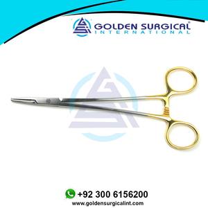 Portaagujas TC Gold Handle Mayo Hegar | Portaagujas Mordazas dentadas Portaagujas insertado de carburo de tungsteno Proveedores - Product Image 2