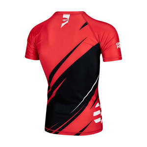 Camiseta de Compresión Deportiva Green Hill, Aprobada por la IMMAF, Color Rojo, Protección UV, para Artes Marciales Mixtas - Product Image 3