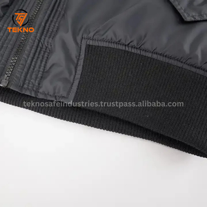 แจ็กเก็ตบอมเบอร์งานปักโลโก้บนถนนสูงลำลองสำหรับผู้ชาย - Product Image 6