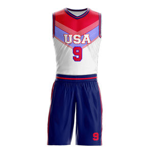 Maillots de basket-ball respirants confortables personnalisés professionnels conception gratuite ligue équipe joueurs Logo uniformes de basket-ball - Product Image 1