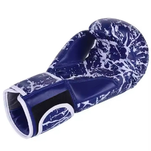 Guantes de boxeo de cuero de vaca de 14oz superventas diseño impreso personalizado alto para adultos MMA Fight 8oz PU cuero PVC 12oz - Product Image 2