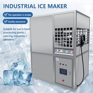 High Quality Commercial Large Capacity Industrial Ice Block Maker Cube Flake Frozen Snow Stainless Steel Productivity Automatic - Product Image 6