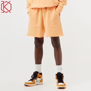 Pantalones cortos de playa informales de verano 100% de algodón para hombre de talla grande cintura media logotipo personalizado patrón sólido transpirable diseño Digital ODM/OEM - Product Image 5