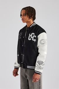 Chaqueta Universitaria Premium Unisex, Forro Acolchado Cálido, Resistente al Viento, Ecológica para Clima Frío, Uso en Equipo, Personalizable en la Parte Delantera - Product Image 6