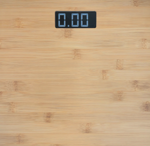 Balance de salle de bain en bambou durable (numérique/naturelle) - Product Image 4