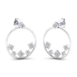REYES CVD HPHT Boucles d'oreilles en diamant cultivé en laboratoire de 1.66 carats en or 10K 14K 18K Bijoux de mode de luxe pour cadeaux Vente directe d'usine - Product Image 1