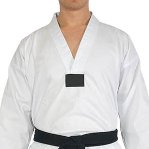 Uniforme d'équipement de Taekwondo d'approvisionnement d'usine de tissu différent Art martial porte un uniforme de Taekwondo personnalisé - Product Image 6
