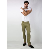 Brandon 100% coton huilé pantalon chinos taille XL Logo personnalisable anti-boulochage motif fuselé fermeture éclair couleur cuir Cargo