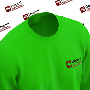 Sweat-shirt à manches longues en gros, de haute qualité, avec impression de logo personnalisé, sweat-shirt à col rond pour homme - Product Image 4