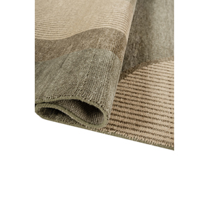 Alfombra de Lana Anudada a Mano Aprezo Verde Lca-1550 con Patrón Abstracto para Sala de Estar, Alfombra Rectangular de 9x12 para Entrada y Pasillo - Product Image 2