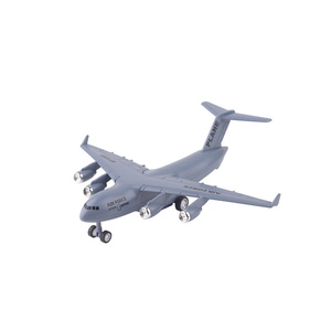 Avion de transport de l'armée de l'air, modèle de jouet en métal moulé sous pression 1:144, pour enfants de 8 à 13 ans, avion télécommandé unisexe - Product Image 1
