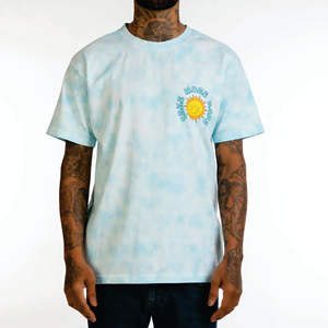 เสื้อยืดโอเวอร์ไซส์ลายฮิปฮอปสีดำแนววินเทจซักได้โลโก้ตามสั่งสำหรับผู้ชาย - Product Image 1