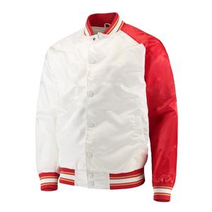 Outdoor Letter Embroidered Men Satin <b>Jacket</b> Windbreaker <b>Baseball</b> <b>Bomber</b> <b>Jacket</b> Custom Silk Satin <b>Jacket</b> - Product Image 3