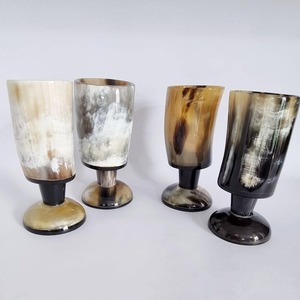 Top design 100% corne de buffle au design naturel et unique Utilisation pour la corne à boire du whisky d'Inde - Product Image 2