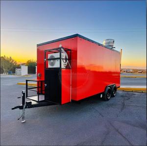 Remolque de Comida Pequeño de Acero Inoxidable con Plancha para Catering, Comida Rápida en Venta Cerca de Mí, Estándar Estadounidense - Product Image 3