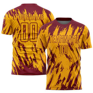 Camisetas de fútbol personalizadas de alto rendimiento, uniforme de fútbol rápido, ropa deportiva transpirable cómoda para jóvenes adultos, servicio OEM - Product Image 4