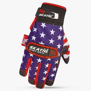 Guantes de Seguridad Mecánicos Unisex Skatiq SG-1621 de Alta Calidad, Piel de Cabra, Forro de Nailon, Impermeables, Transpirables, Antideslizantes, TPR - Product Image 5