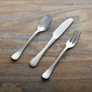 Amazing Reusable Restaurant Utensils Metal Cutlery Set Wedding Gift With Long Leaves Polished Design Handle - Product Image 2