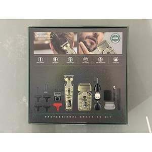 Afeitadora Eléctrica Rotativa Inalámbrica para Hombre, Impermeable IPX7, Kit Recortador de Barba de Doble Cuchilla, Afeitado con Lámina para Cabeza Calva - Product Image 3