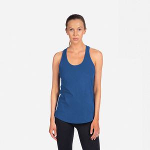 OEM diseño personalizado de las mujeres más tamaño entrenamiento gimnasio chaleco transpirable algodón/fibra de bambú camiseta sin mangas Etiqueta Privada Venta caliente - Product Image 6