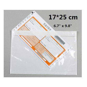 Sobres de lista de embalaje de papel transparente con adhesivo fuerte para pedidos de envío - Product Image 5