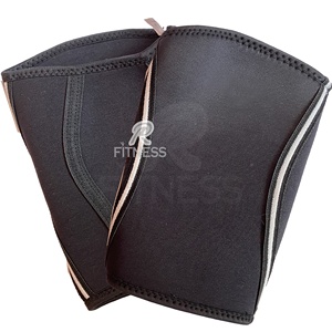 Rodillera de Compresión de Neopreno de 7mm, Transpirable, Ligera, para Alivio del Dolor, Deportes, Levantamiento de Pesas y Powerlifting - Product Image 1