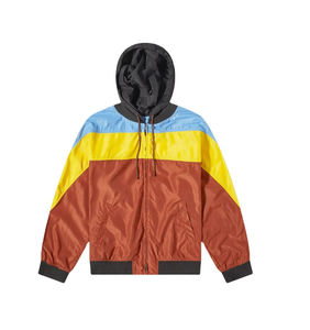 Chaqueta cortavientos recubierta con capucha para hombre Ropa de temporada de invierno impermeable de nailon de alta calidad con logotipo personalizado - Product Image 6