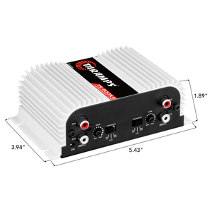 เครื่องขยายเสียงรถยนต์ Taramps TS 400x4 พร้อมระบบอินพุตระดับสูงอัตโนมัติ กำลังขับ 400 วัตต์ RMS 4 แชนแนล คลาส D 2 แชนแนลแบบบริดจ์ 200 วัตต์ - Product Image 3