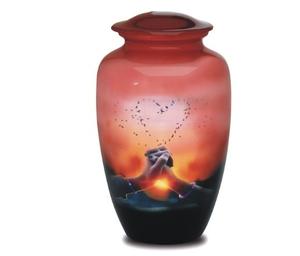 Urnas para cenizas para adultos Funeral Loving Hands Urna grande para cenizas de seres queridos Tamaño 10,5 "y 220 Cu. En - Product Image 3