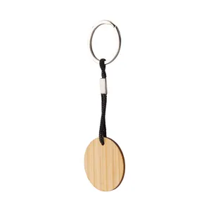 Portachiavi e Moschettoni Personalizzati in Bambù - Gadget Promozionali su Misura - Product Image 2